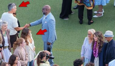 Jessica Alba and Ex Cash Warren Keep Their Distance at Daughter's Graduation