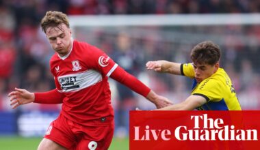Middlesbrough v Southampton: Championship playoff semi-final, first leg – live | Championship