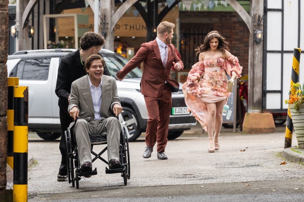 Maddox, Caleb, Jonah and Beth Keane in Hollyoaks maddox, caleb, jonah and beth keane in hollyoaks