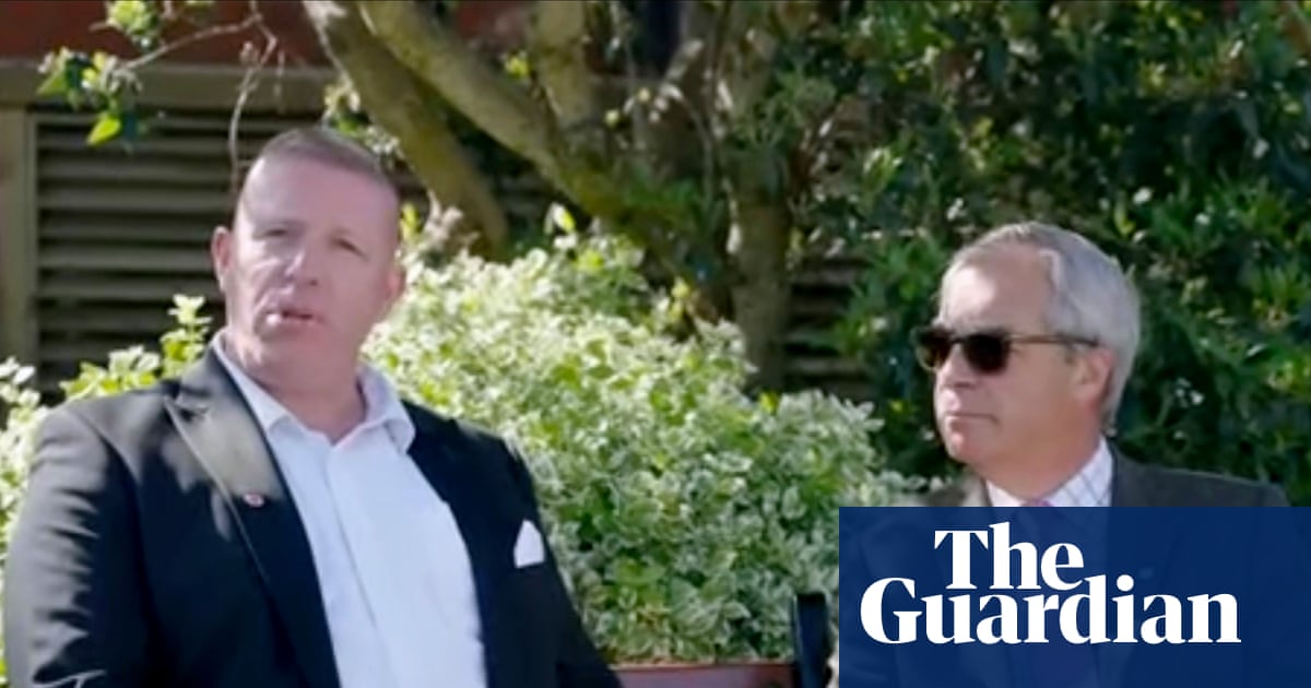 Farage criticised for backing preacher who says homosexuality is ‘abomination’ | Nigel Farage