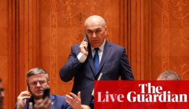 ‘With calm, we will get through this’: Romanian president speaks out after government collapses – as it happened | World news