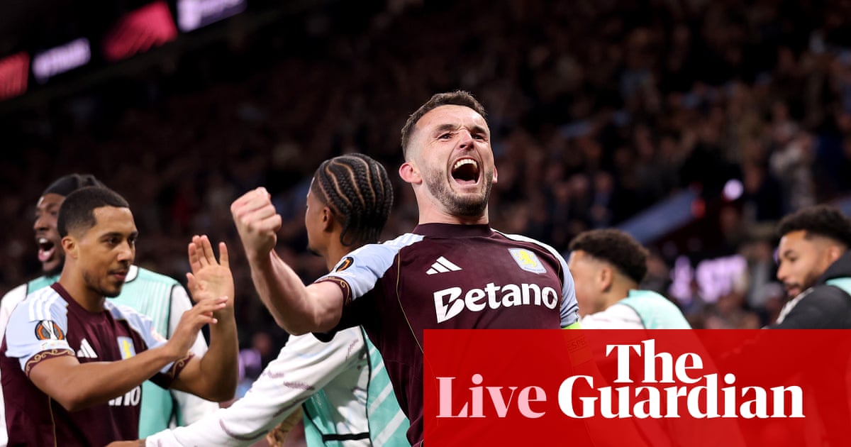 Aston Villa v Nottingham Forest: Europa League semi-final, second leg – live | Europa League