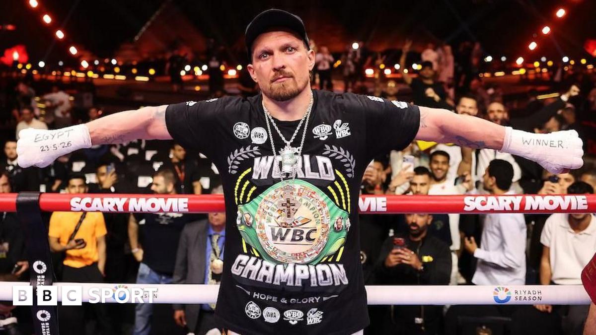 Oleksandr Usyk and Agit Kabayel face off