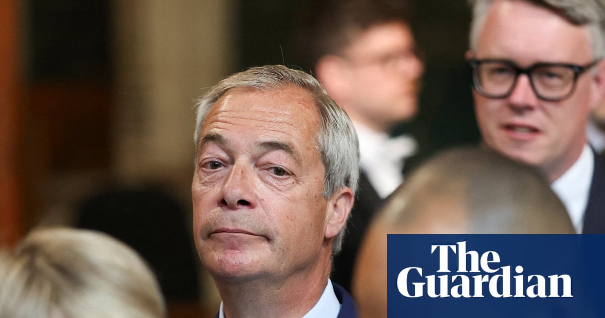 Labour reports Farage’s alleged hack to security officials after he fails to do so | Nigel Farage