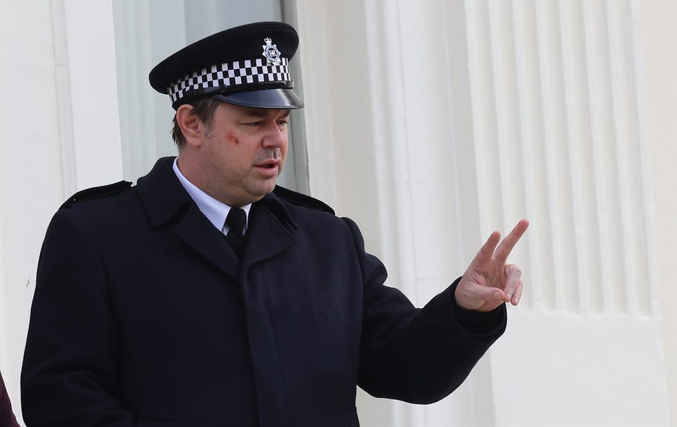 danny dyer filming the siege