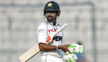 PAK vs BAN - Babar Azam ruled out of first Bangladesh Test due to left knee injury