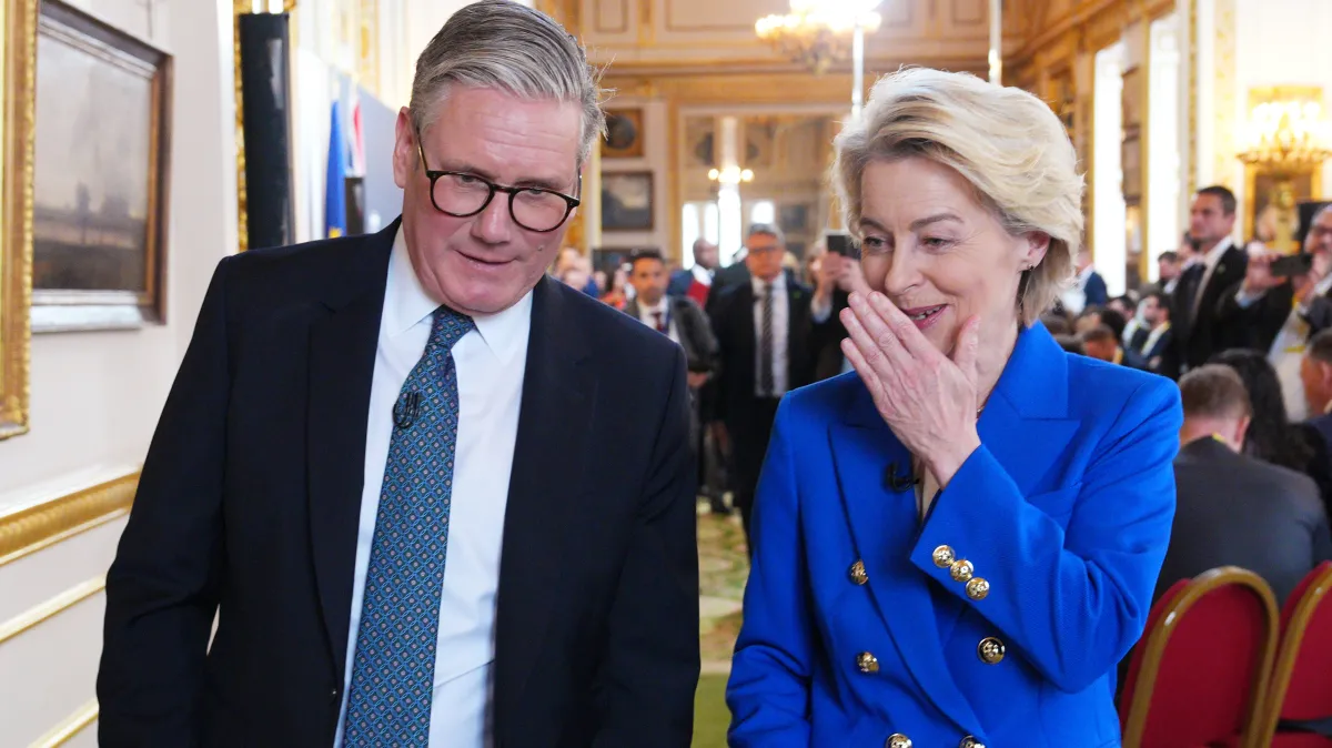 Brussels tells Keir Starmer to pay £1bn for closer ties to Europe