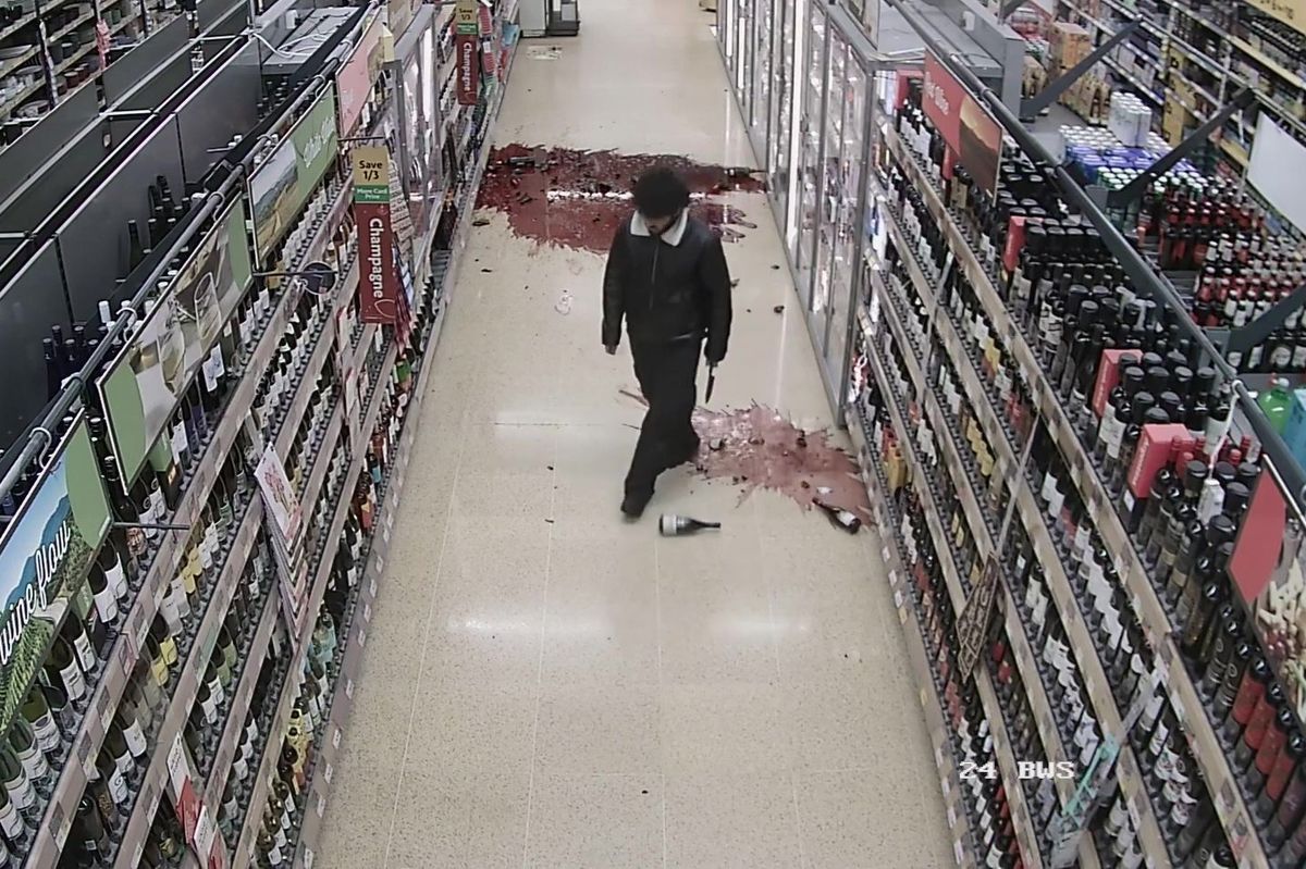 Milad Panjshiri 'rampaged' through a branch of Morrisons, terrifying staff and customers