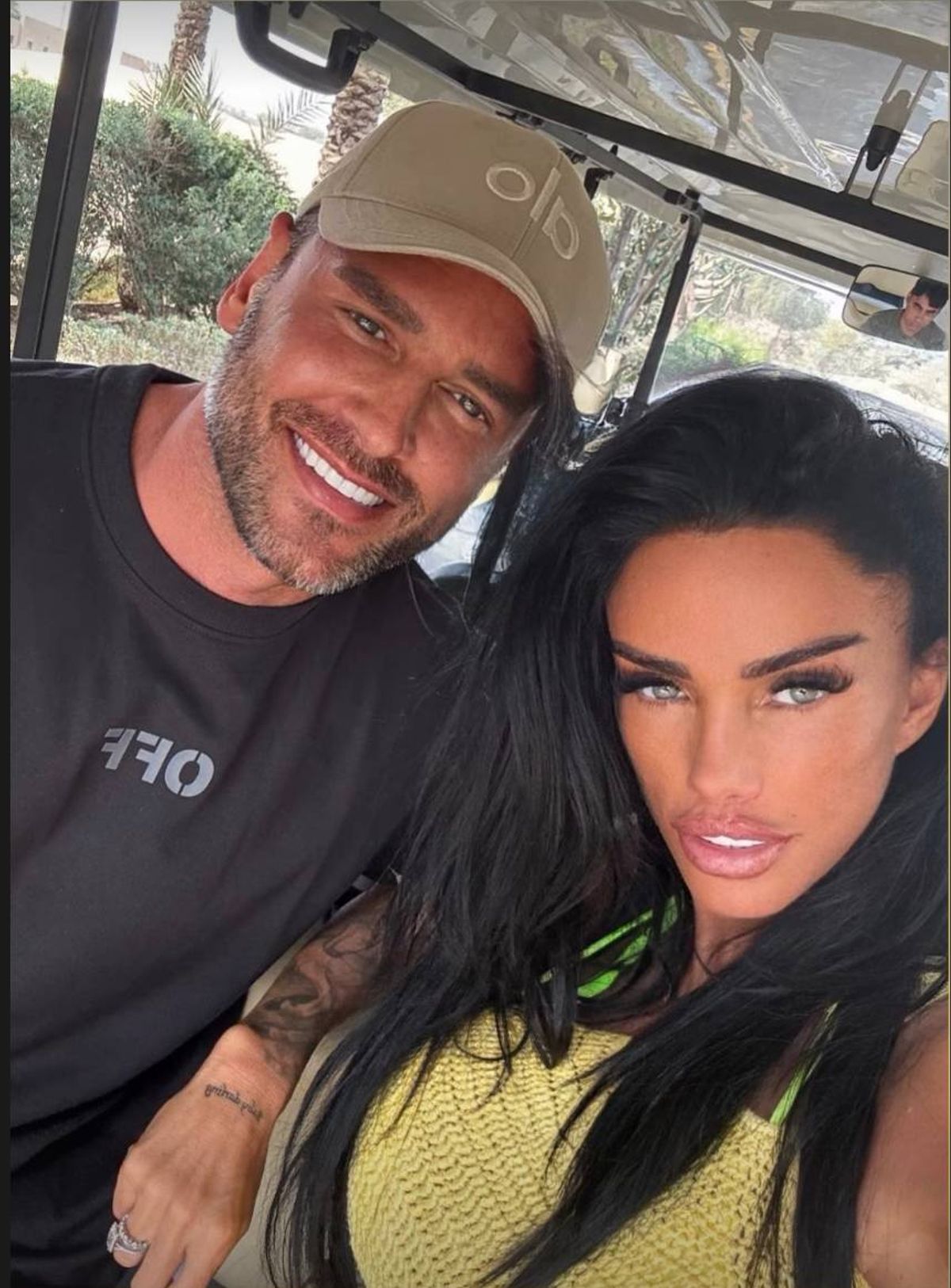 Katie Price and Lee Andrews