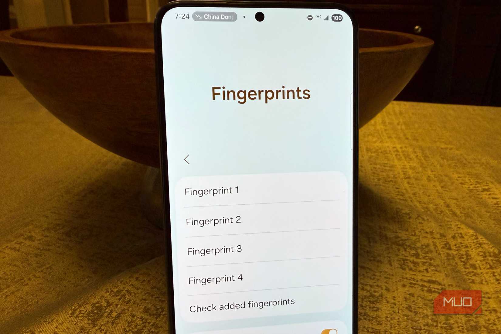 four fingers save to galaxy