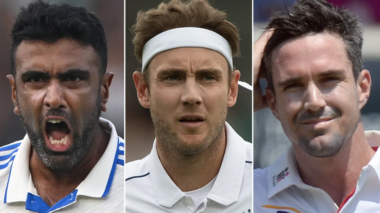 The greatest men' international cricketers of the 21st century - Nos. 25 to 23 - R Ashwin, Stuart Broad, Kevin Pietersen