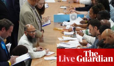Elections 2026 live: counting under way after votes in England, Scotland and Wales | May 2026 elections