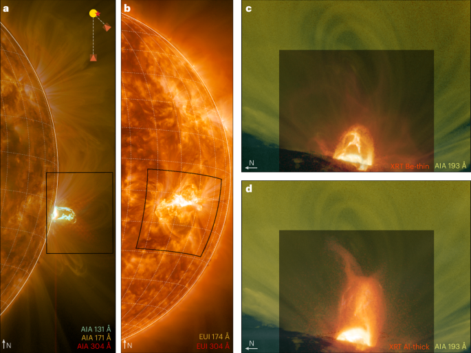 Multi-viewpoint observation of a failed prominence eruption on the Sun