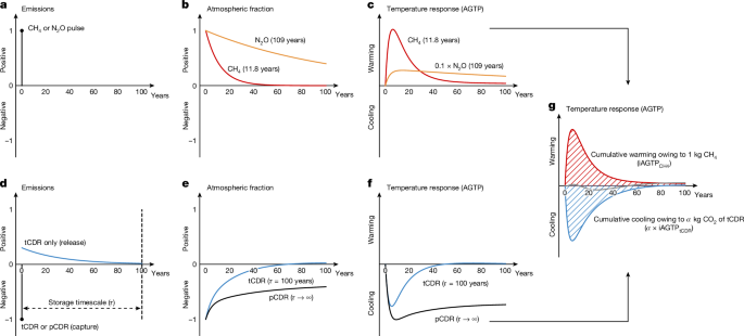 Temporary carbon dioxide removal to offset short-lived climate forcers
