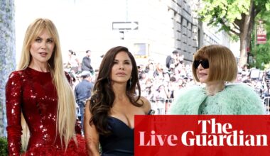 Met Gala 2026 live: stars walk red carpet on fashion’s biggest night as Bezos backing could spark protests | Met Gala 2026