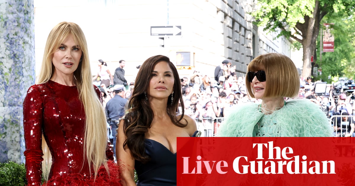 Met Gala 2026 live: stars walk red carpet on fashion’s biggest night as Bezos backing could spark protests | Met Gala 2026