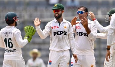 Pakistan lose eight WTC points for slow over rate in first Test against Bangladesh