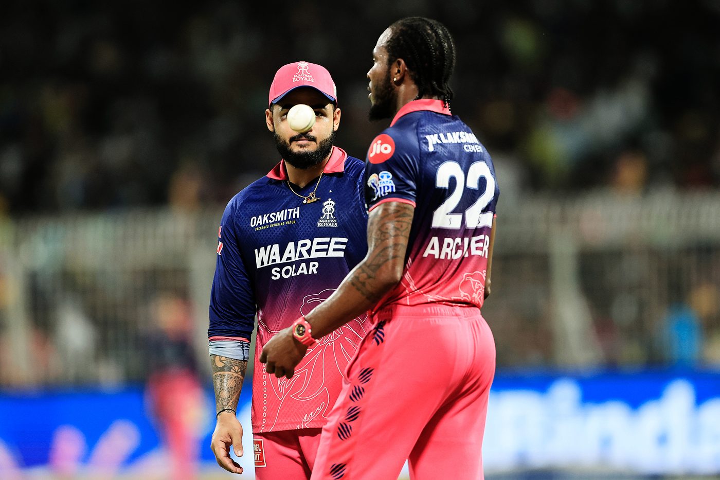 Parag on captaining bowlers during challenging spells: Parag on captaining bowlers during challenging spells:
