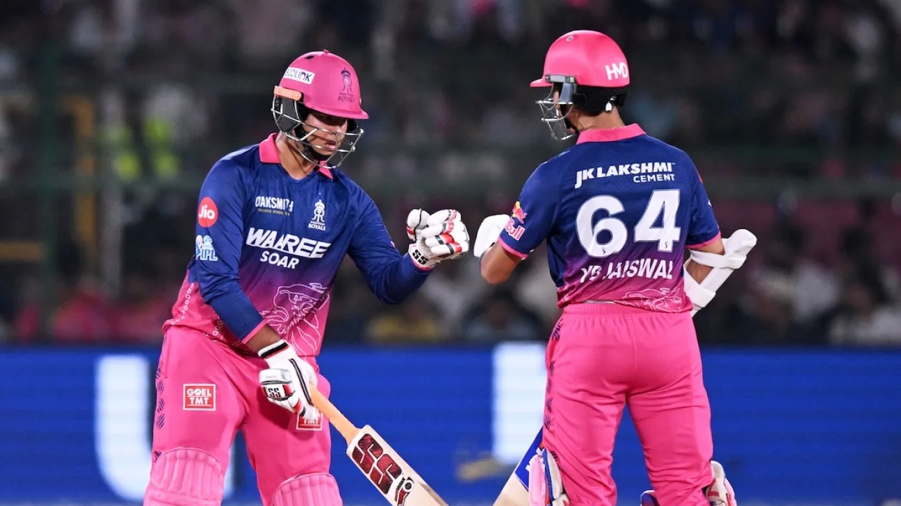 Vaibhav Sooryavanshi brought out a new celebration, after reaching fifty, Rajasthan Royals vs Lucknow Super Giants, IPL 2026, Jaipur, May 19, 2026