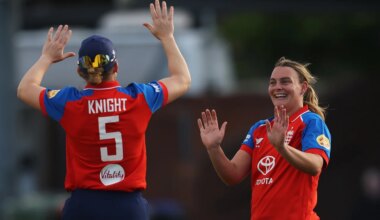 Eng vs NZ, 3rd T20I - Dani Gibson gives England World Cup boost