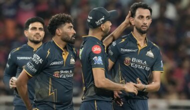 IPL 2026 final - Storm delays Gujarat Titans' arrival in Ahmedabad