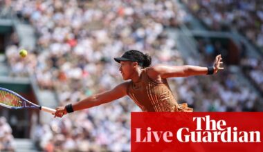 French Open 2026: Osaka, Sabalenka and Gauff in action on day seven – live | French Open 2026