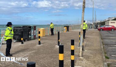 Bodies of three women recovered from sea in Brighton, police say