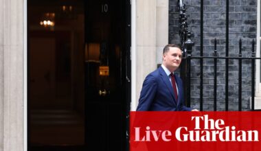 Wes Streeting leaves No 10 after planned talks with Keir Starmer last less than 20 minutes - UK politics live | Politics