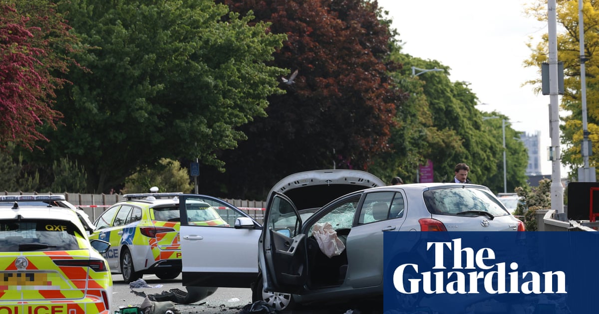 Nine injured after car pursued by police crashes in east London | UK news