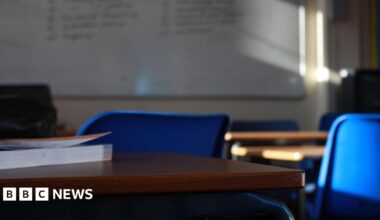 A stock image of a classroom.