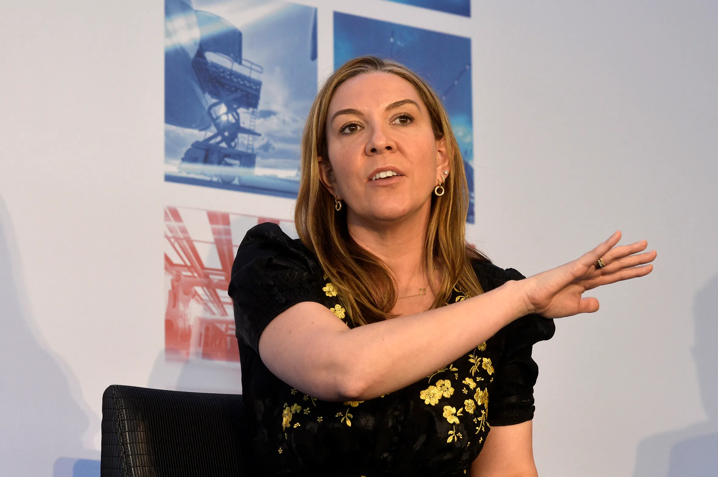 Antonia Romeo, Permanent Secretary HMG Department of International Trade, speaking at the Times CEO Summit.