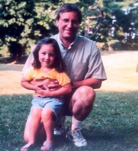 Jessica Pegula with father Terry.