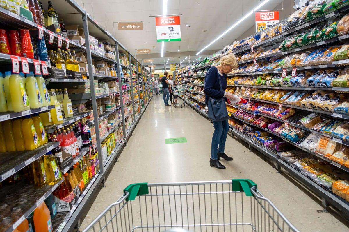 Grocery price inflation eases as shoppers worry over Iran war cost rises