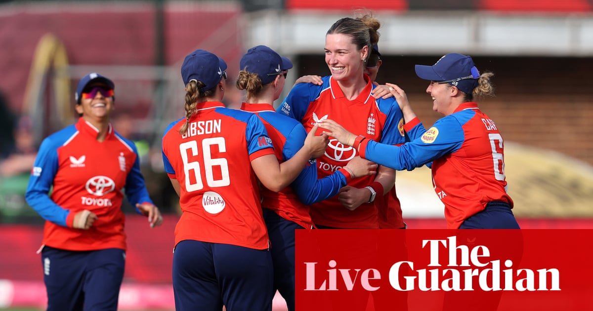 England v India: first women’s T20 cricket international – live | England women's cricket team