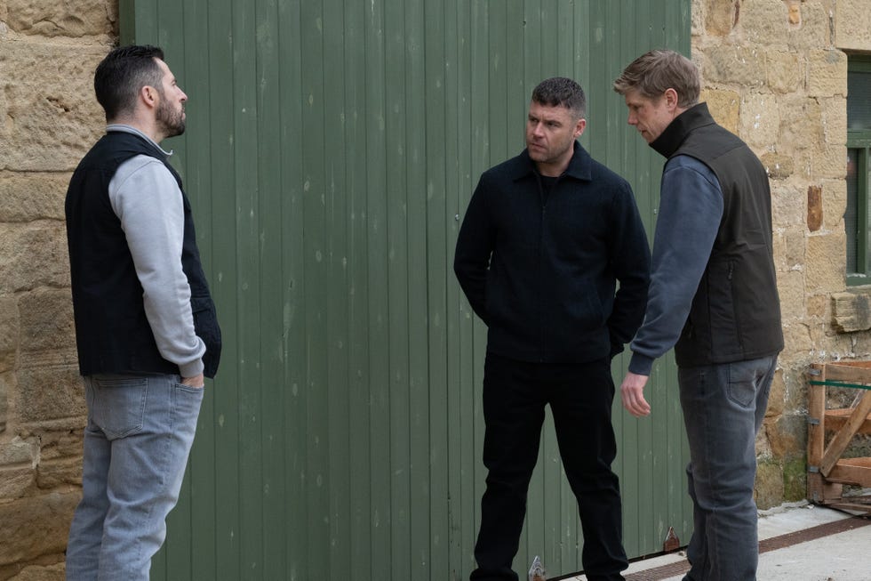 Ross Barton, Aaron Dingle, Robert Sugden, Emmerdale ross barton, aaron dingle, robert sugden, emmerdale