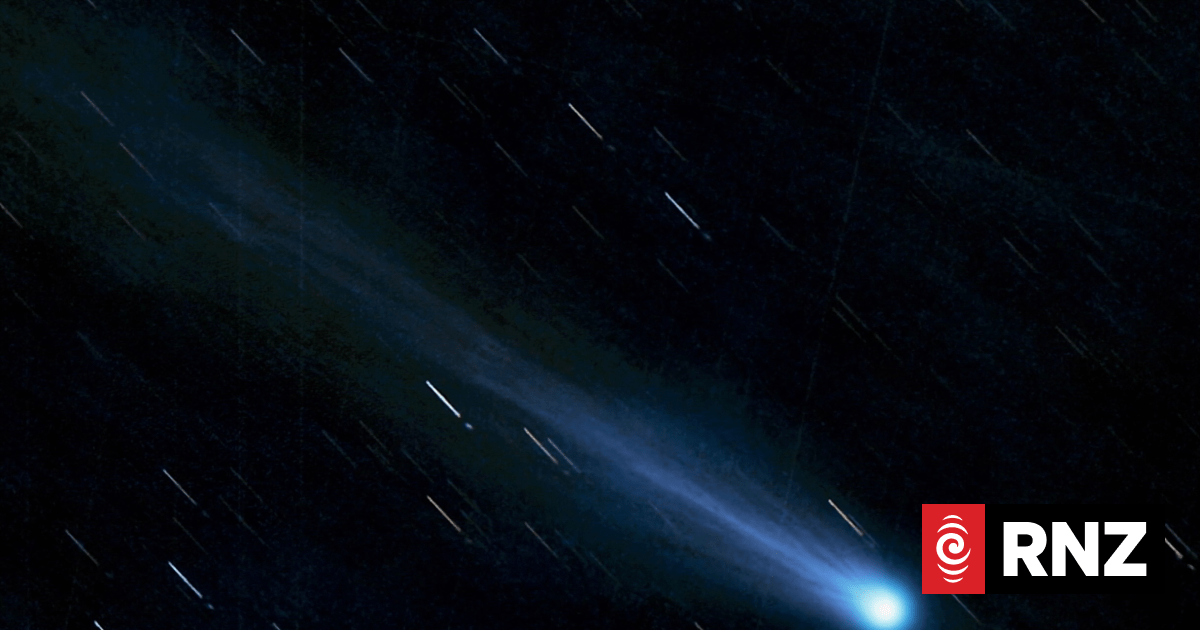 Comet visible in NZ skies for the next week, then gone for 170,000 years