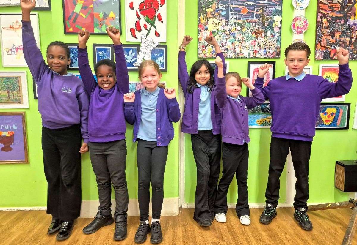 Artwork by Luton Primary School children to be exhibited beside the world’s greatest at both the prestigious National Gallery and the Royal Academy of Art