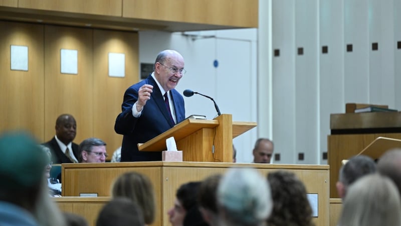 Elder Quentin L. Cook of the Quorum of the Twelve Apostles addresses members and friends of the Church across the UK and Ireland in a historic broadcast originating from the Hyde Park Chapel in London on Sunday, May 24, 2026.