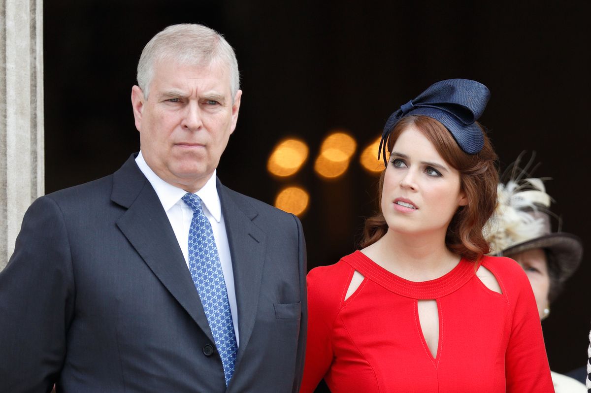 Princess Eugenie and her disgraced father Andrew Mountbatten-Windsor