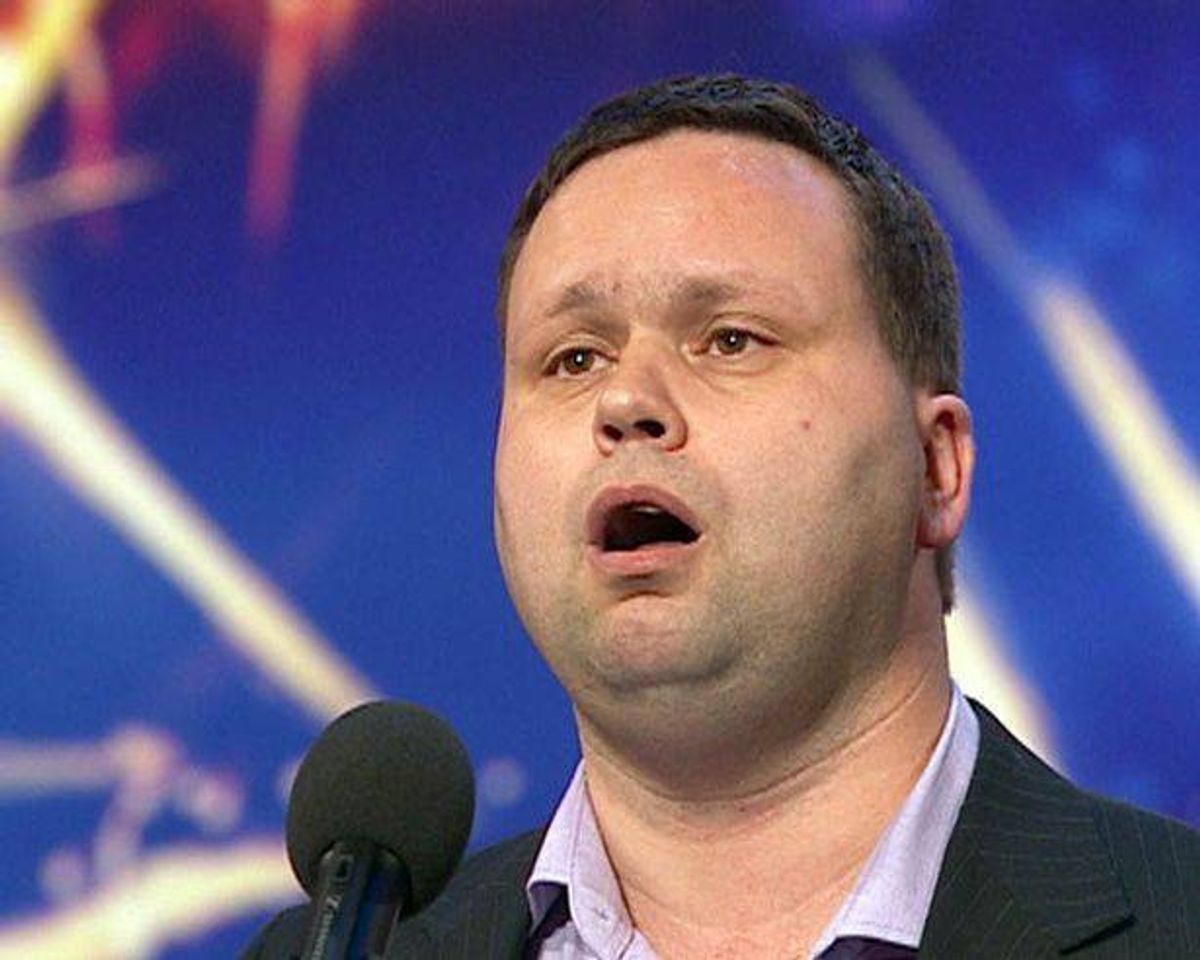 Paul Potts won BGT in 2007