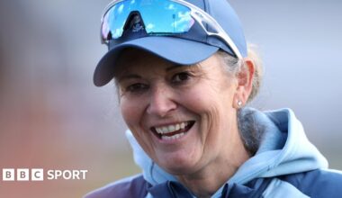 Charlotte Edwards smiles
