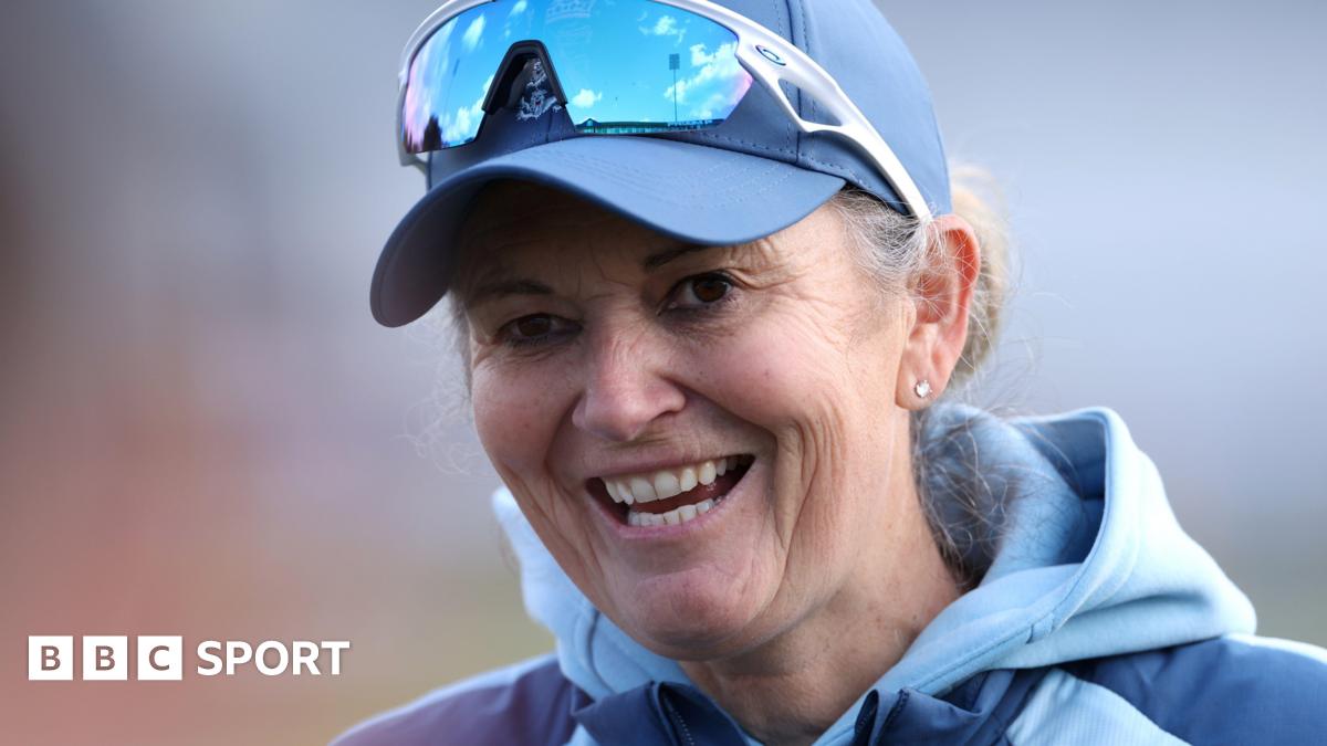 Charlotte Edwards smiles