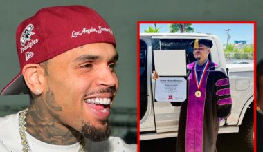 Chris Brown Receives Honorary PhD in Visual and Performing Arts