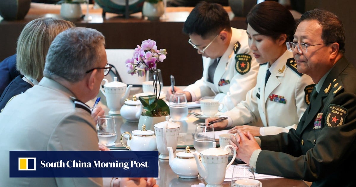Exclusive | Chinese and UK officials at Shangri-La Dialogue vow to strengthen military ties