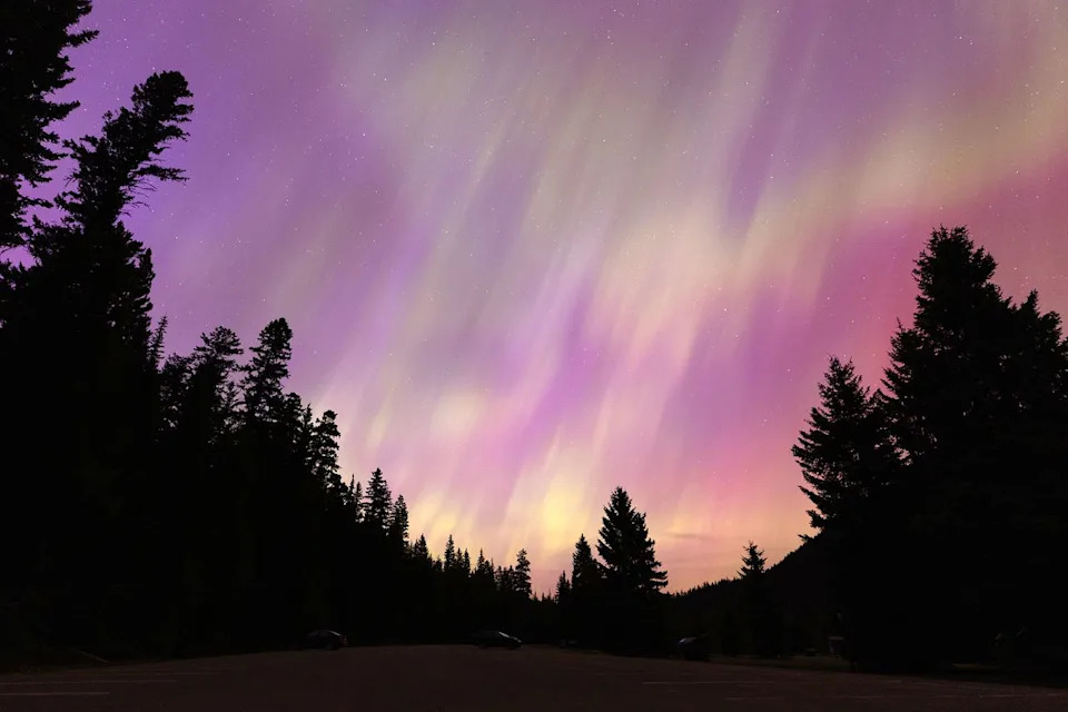 Aurora borealisCredit: Andrew Chin/Getty