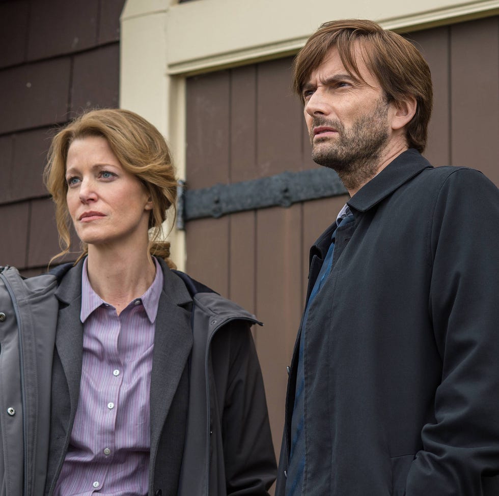 FOX's "Gracepoint" - Season One gracepoint: (l r) anna gunn and anna gunn in episode five of gracepoint airing thursday, oct. 30, 2014 (9:00 10:00 pm et/pt) on fox. (photo by fox image collection via getty images)
