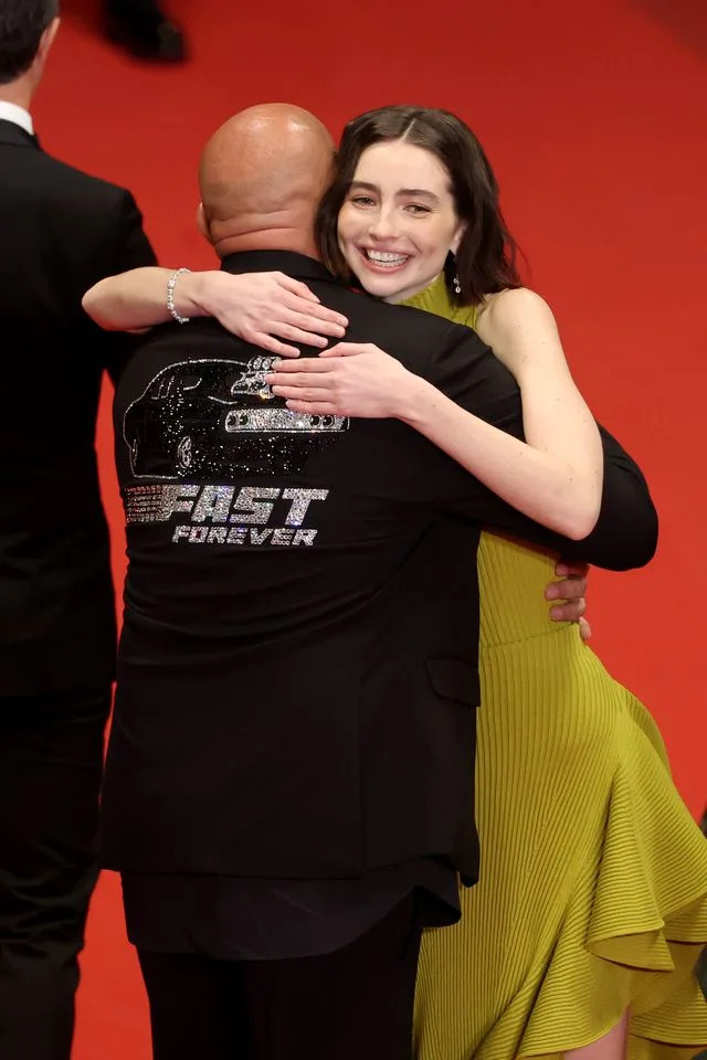 Vin Diesel and Meadow Walker at Cannes Film Festival in 2026.Credit: Getty Images
