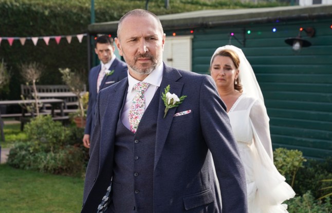 Mark watched on as Vicki pleads with Ross in EastEnders