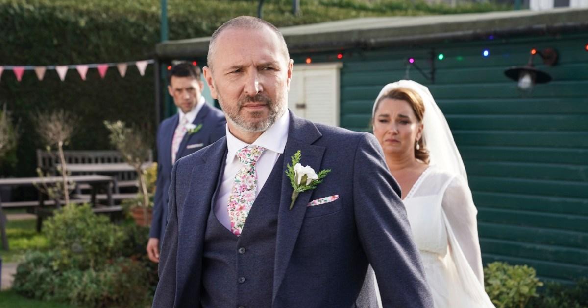 Violence explodes in EastEnders as Ross and Vicki's wedding lies in ruins | Soaps