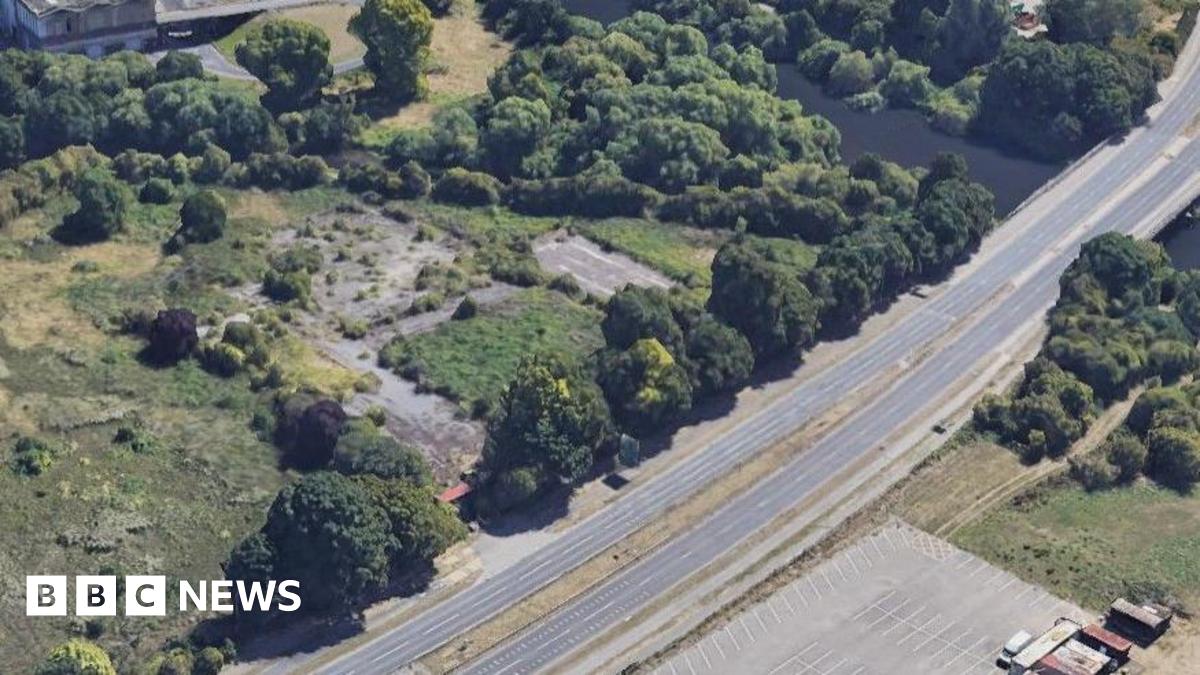 Bird's eye view of Derby County's former training ground